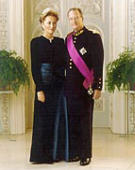 S.A.R. Albert II et la Reine Paola