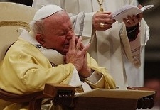  Jean-Paul II "chaire de souffrance et de silence" 