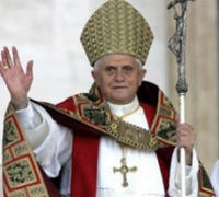 Le pape Benoît XVI